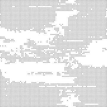 Retro Aesthetic Pixelated Bitmap Dithered Texture Halftone Y2K Grunge Lo-fi Digital Cybercore Noise Asset