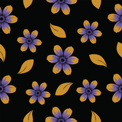 Fototapeta premium seamless floral pattern