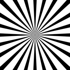 Obraz premium white and black stripe line explosion pattern background