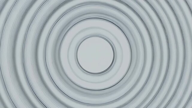 Light gray background with several thin concentric black circles centered in the frame.
