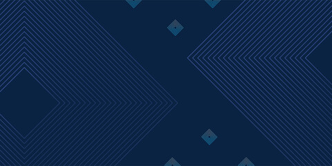 Dark blue background. Modern line stripes curve abstract presentation background. Luxury paper cut background. Abstract decoration, golden pattern, halftone gradients, © Alfinwahyu