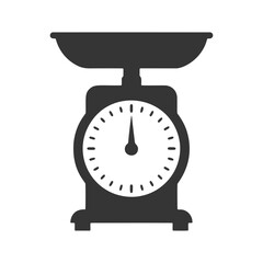 キッチン用はかりのシルエットアイコン