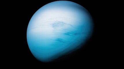 uranus. Uranus with mysterious internal heat waves visible through translucent atmosphere. STEM education sheets, lab safety posters, designed for STEM education and laboratory safety posters.