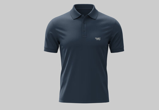 Polo T-Shirt Mockup Template