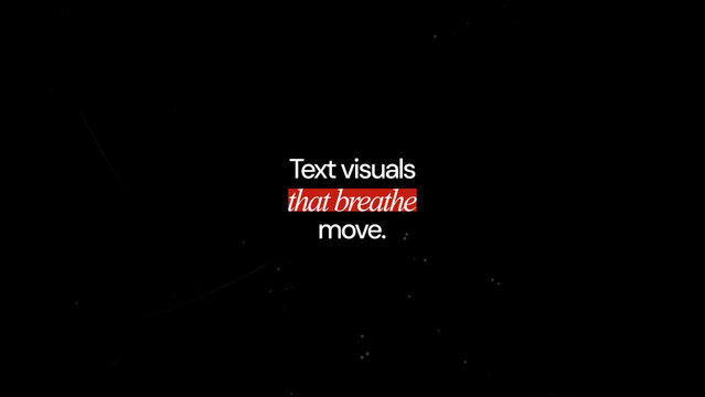 Animated Text 3