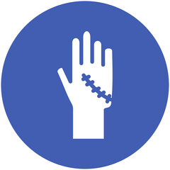 Obraz premium Scar Icon