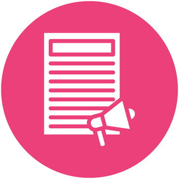 Press Release Icon