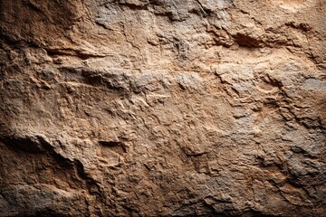 Obraz premium Rough Stone Texture Background, Natural Rock Surface Detail, Earthy Tones