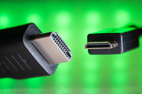 HDMI and Mini HDMI Cable for Video and Data Transmission