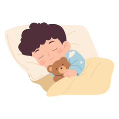 Child Fever Care Illustration