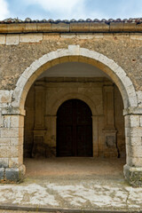 Fototapeta premium Church of San Cristobal in Osornillo, Palencia