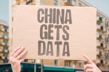 "China Gets Data" Foreign adversaries access information. FOREIGN. ADVERSARIES. ACCESS. INFORMATION. CHINA.