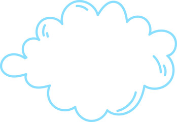 Obraz premium Carton Cloud