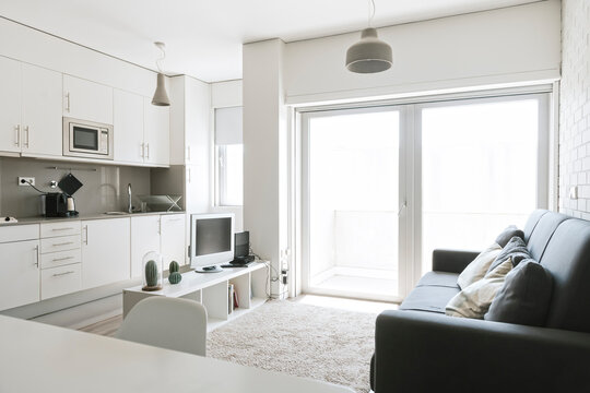 Modern loft with open plan kitchen