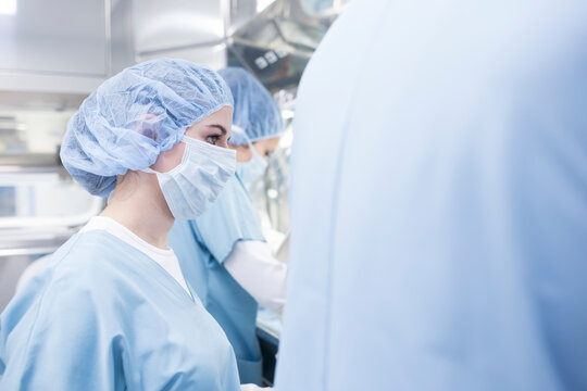 Scientists in laboratory