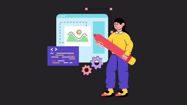 Web Designing Alpha channel Animation