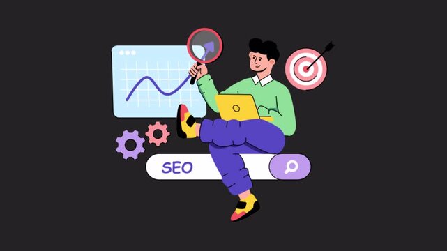 Seo Development Alpha channel Animation