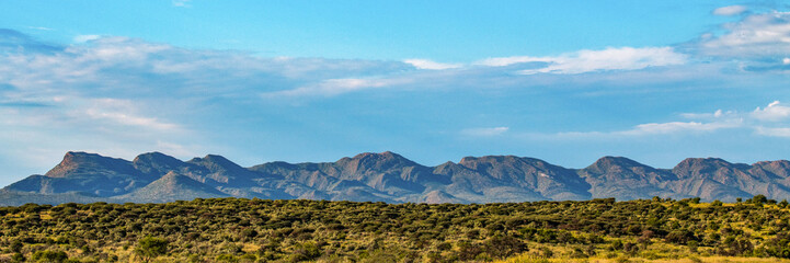 Obraz premium Paysage montagneux en Namibie