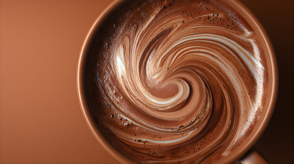 chocolate drink background