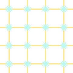 seamless pattern with yellow flowers