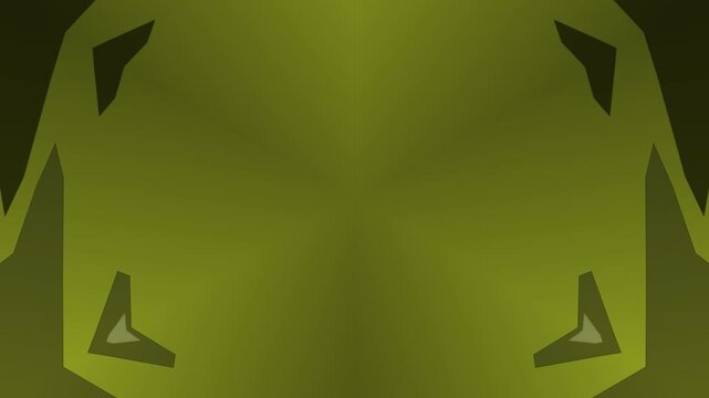 Abstract Sharp Geometric Green Camouflage Background Motion Graphic