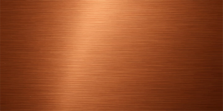 A brushed gold metal plate is set against a natural dark oak wood grain texture to create a premium patterned timber surface design