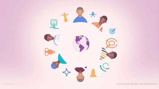 Zero Discrimination Day Concept With Diverse Human Icons United