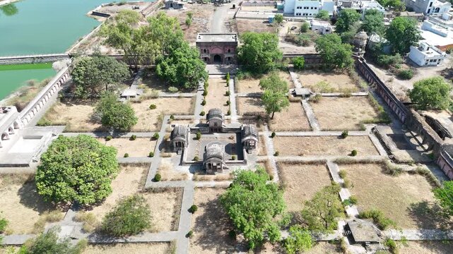 Bani Begum Bagh Mughal Garden in Khuldabad, India
