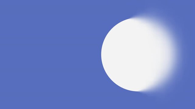 A minimalist animated clip featuring a bright red ball with a dynamic blur shadow effect over a pink background. This video features a clean design and contemporary aesthetic.