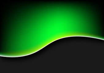 Abstract modern background with a radiant gradient blur wave design