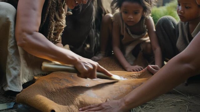 prehistoric human life