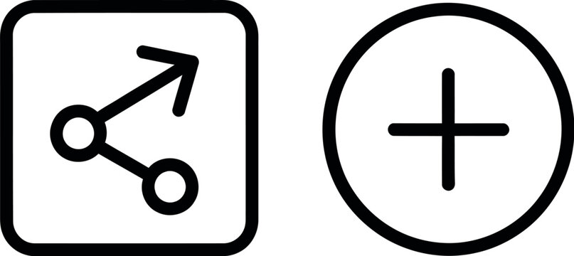 Diagram showing a target with a plus sign indicating intersection or addition concept
