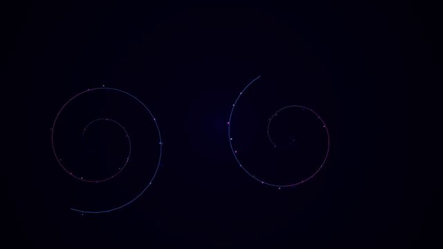 Dark Background with Faint Circular Shapes.