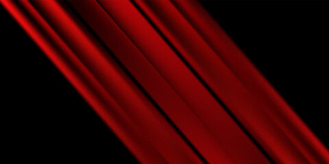The effect of red light in fast motion on a black background. blurred abstract background with long exposure.