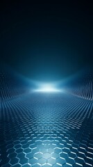 Abstract geometric hexagon pattern background modern digital art design.