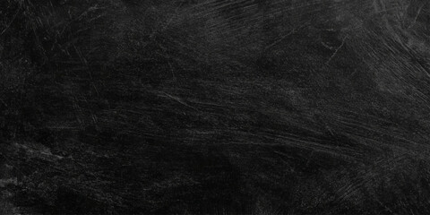 black and dark gray textured background featuring heavy distressing backdrop, empty, acrylic painted full frame background texture for web banner designs. © Daiyan