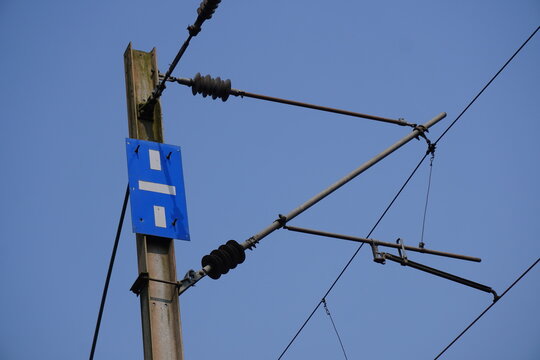 Railway Overhead Electric Power Lines