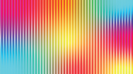 Vibrant rainbow vertical stripes abstract background