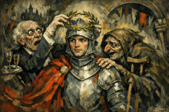 
the temptation of a noble knight