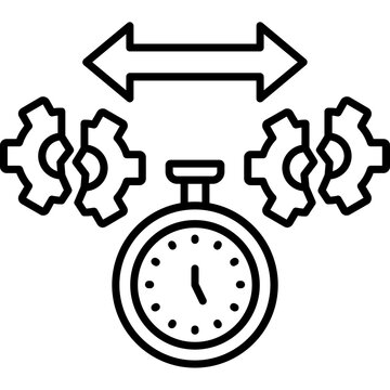 Mean Time Between Failures Icon