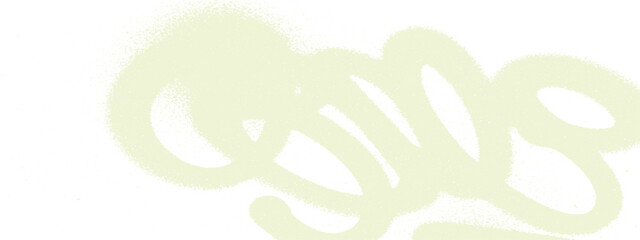 Obraz premium Abstract light green brush strokes on a white background.