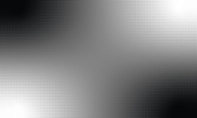 Black and White Halftone Gradient Background with Retro Distorted Dot Pattern