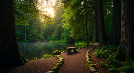 path in the forest
