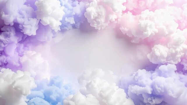 ふわふわの雲