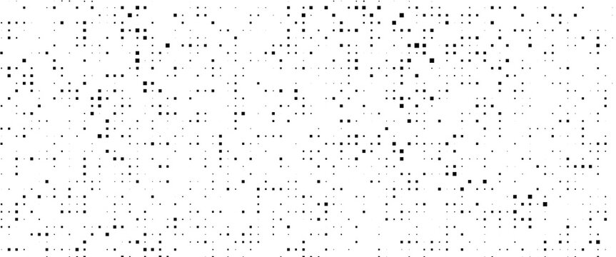 Abstract pixel gradient background. Falling pixels. Broken texture. Abstract vertical gradient halftone. Vector illustration.