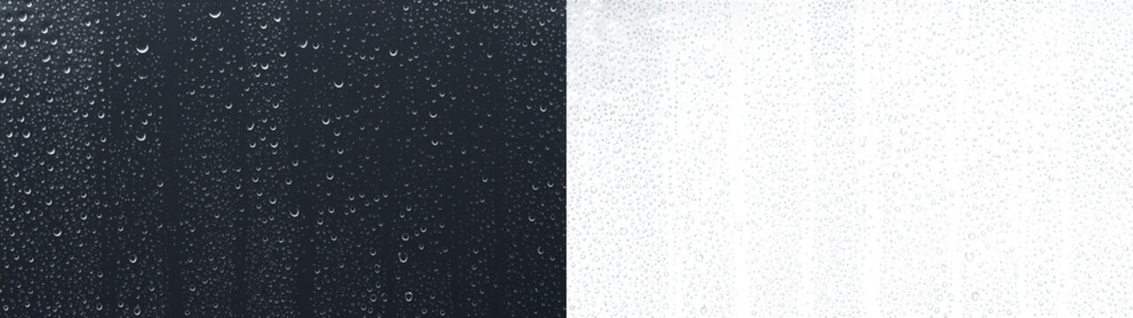 Water drops glass showing rainy window texture depth overlay PNG transparent abstract background