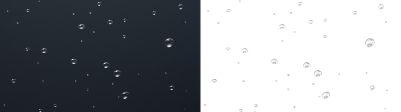 Water drops glass showing soft depth rain effect overlay PNG transparent abstract background