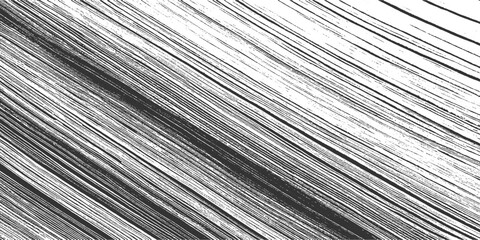 Obraz premium Black and white diagonal textured background with rough linear pattern abstract
