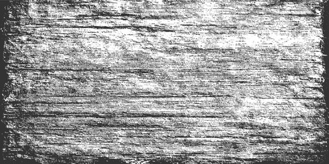 Obraz premium Black and white textured horizontal lines with rough edges and grainy detail grunge
