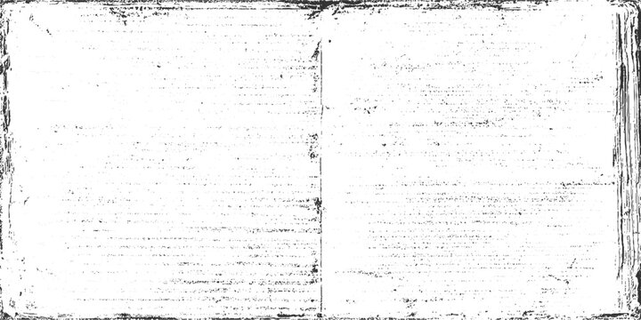 Old handwritten manuscript pages with textured grunge border and scattered ink dots